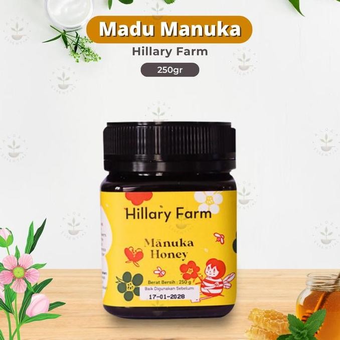 

NEW Hillary Farm Manuka Honey 250 gram READY