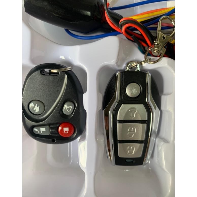 Alarm remot motor kunci pengaman motor