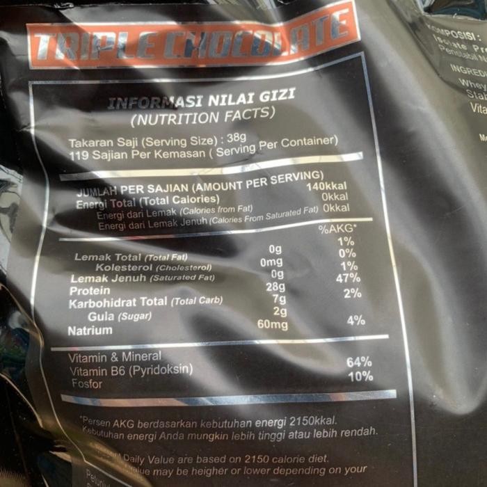 Bxn Iso Whey Isolate 10 Lbs Whey Protein 100% Isolate Bpom Halal