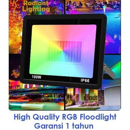 Lampu Sorot Rgb Outdoor Floodlight Led Tembak Warna Warni
