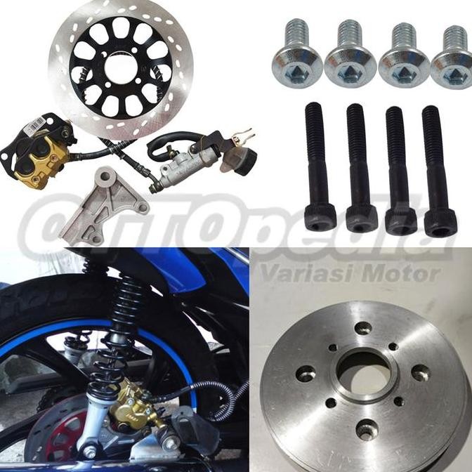 ><><><] Set Rdb Piringan Rem Cakram Belakang Komplit Byson Vixion MX VegaZR F1