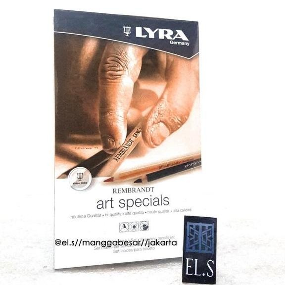 

Lyra Rembrandt Art Specials Set Pensil Sketsa Sketch