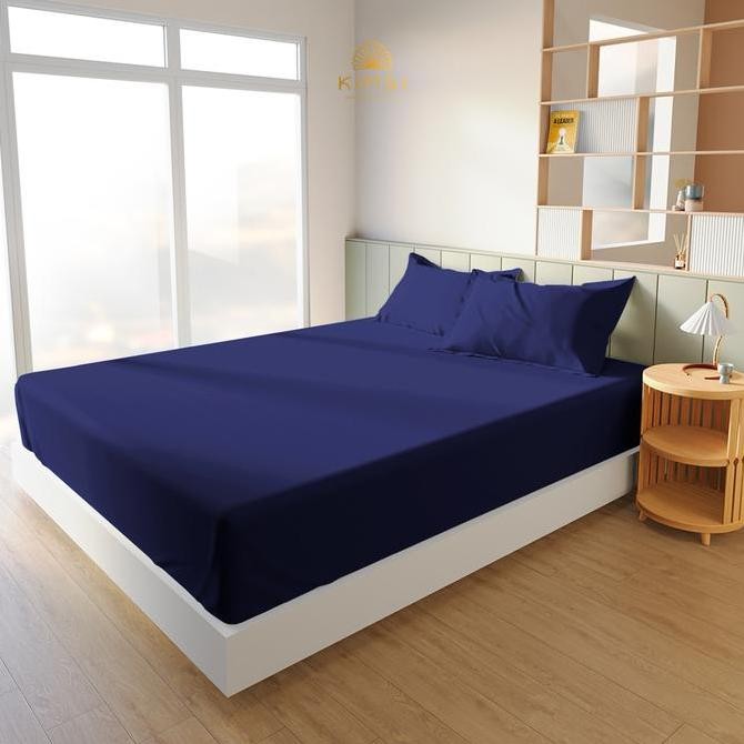 Seprai Set Katun Polos Aesthetic 90x200/120x200/160x200/180x200