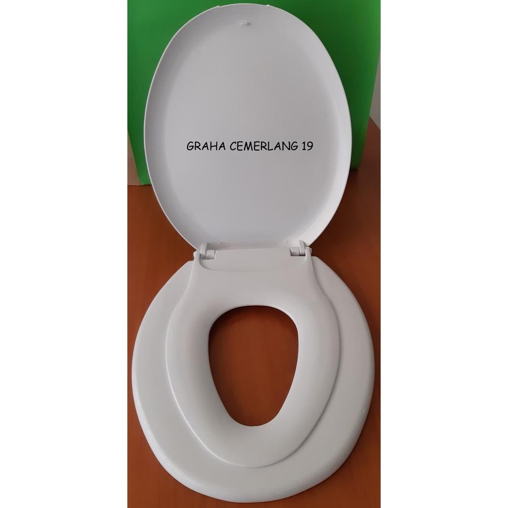 TUTUP CLOSET DEWASA DAN ANAK UNIVERSAL / TOILET TRAINING ANAK / DUDUKAN TOILET 2IN1