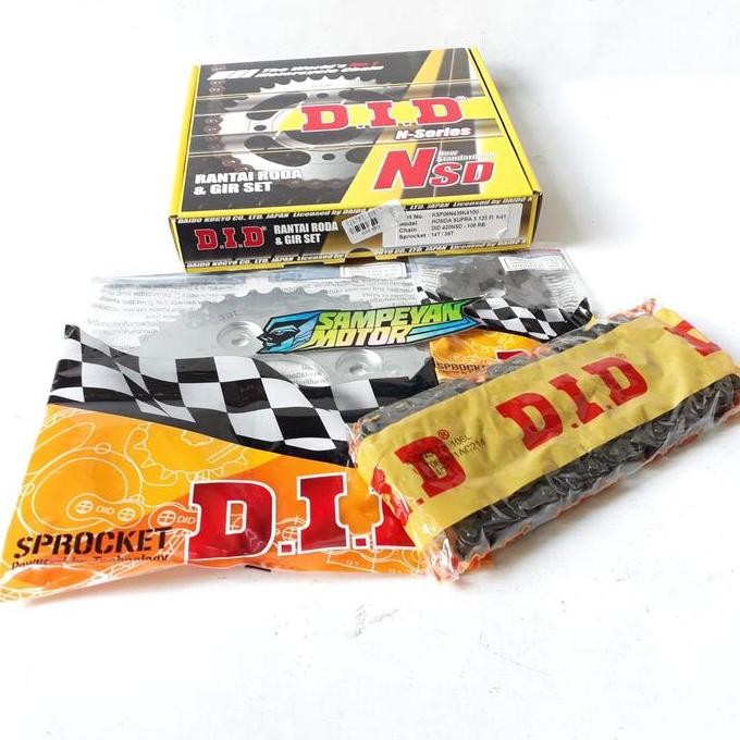 Terlaris Girset Gir Ger Gear Set Honda Supra X 125 Fi K41 Did Ready Stok