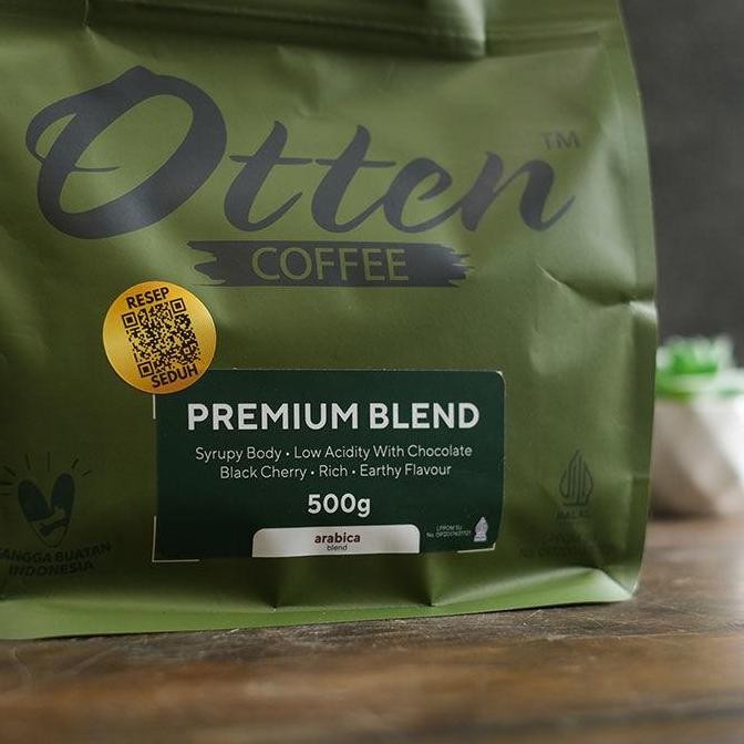 

Premium Arabica - Kopi House Blend 500Gr - Commercial Blend - Biji / Bubuk Kopi Otten Coffee Roasted Beans