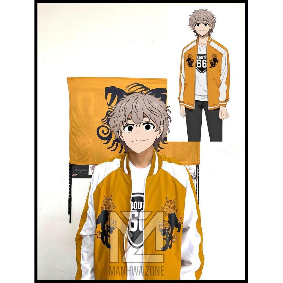 Terlaris JAKET SHISHITOREN TOMIYAMA CHOJI / JACKET COSPLAY SHISHITOREN Best Seller