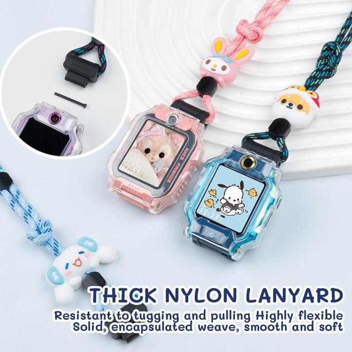 NEW SALE PROMO imoo Watch Z1 /Z6 / Z7 Neck Lanyard Strap + Anti-loss Keychain Watch Case + Film For 