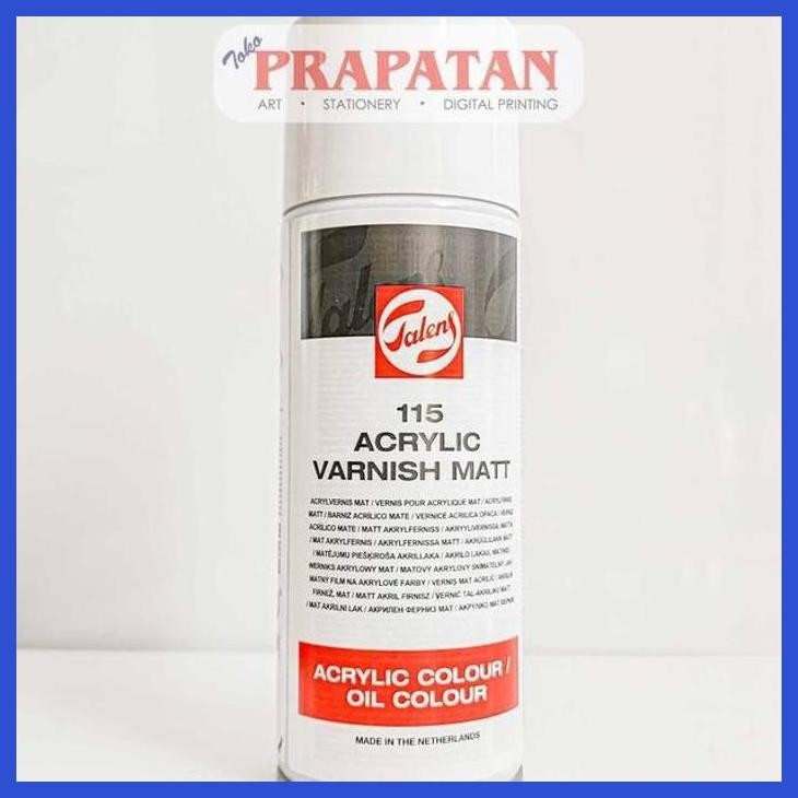

( SEKOLAH / LUKIS ) READY TALENS ACRYLIC VARNISH MATT AEROSOL 400ML 115 | MEDIUM CAT AKRILIK (SENI / MENGGAMBAR / ART / KERAJINAN ) SIAP KIRIM