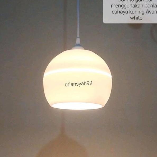Lampu Gantung Bulat Lampu Hias Gantung Kap Lampu
