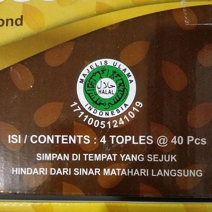 

Cokelat Kacang Almond Bonibol D'King Per Dus Isi 4 Toples Kualitas Terbaik Harga Termurah