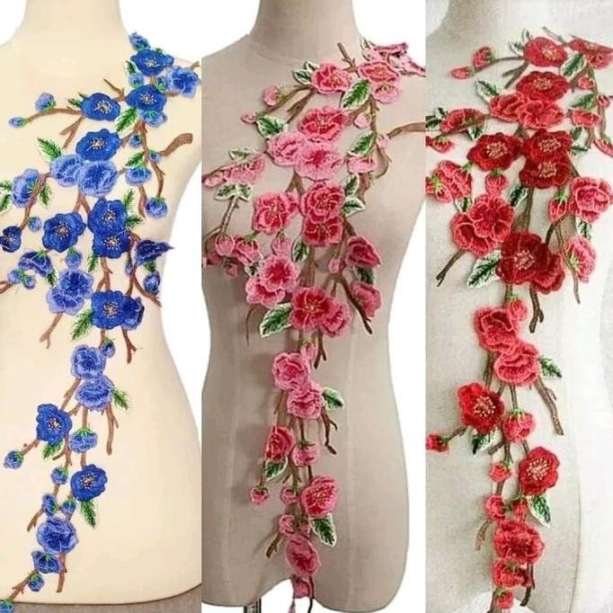 

!!!!!!] bordir sakura 72cm, aplikasi bordir