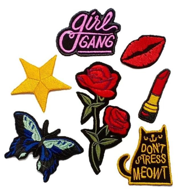 

=+=+=+] Set patch girl series 7pc