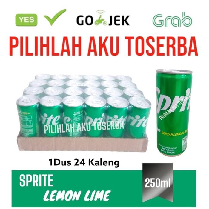 

Sprite Kaleng Can 250 Ml - ( Harga 1 Dus ) New Best Quality 100% Original