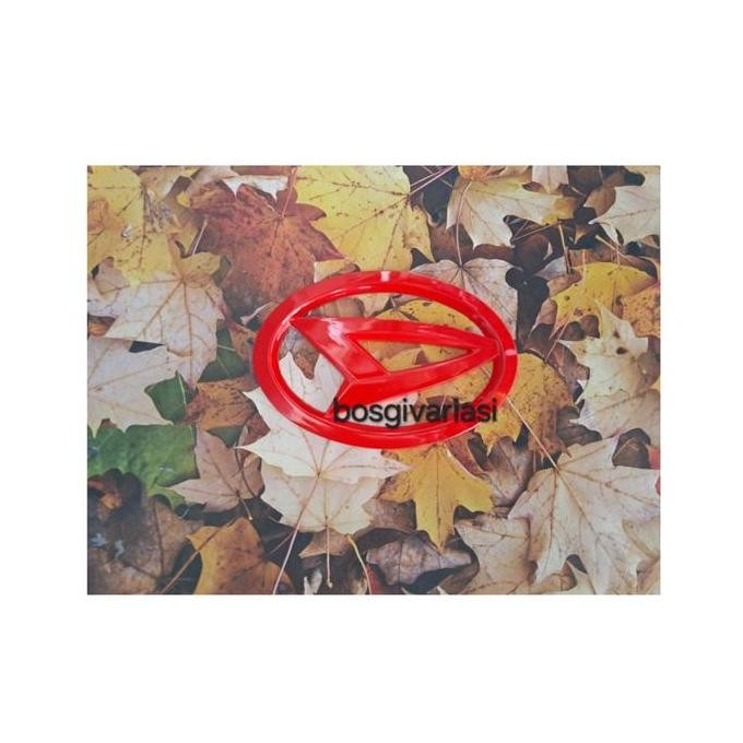 ready Emblem logo Belakang Xenia sigra ayla / Logo daihatsu xenia 2012 - 2022 ukuran 13cm / Logo dep