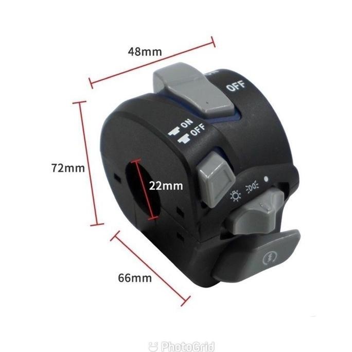 Saklar LED Vietnam Aeromotive Jamin PNP Aerox, Nmax, Vario, PCX, ADV