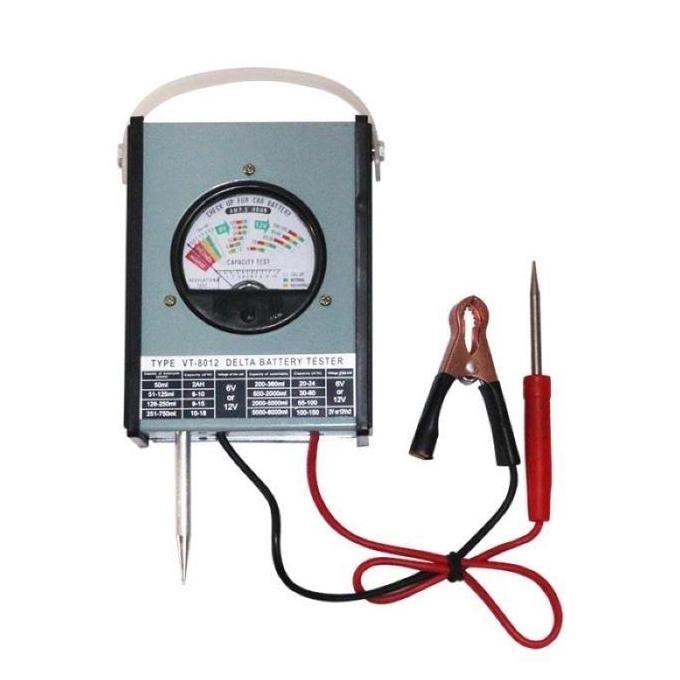 Baterai Battery Batere Tester DELTA FUKUSHIMA Alat Tes Aki Accu Analog