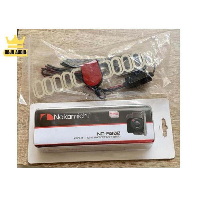 ready  paket kamera mundur/parkir Nakamichi NC-A300+Aneta TV Mobil