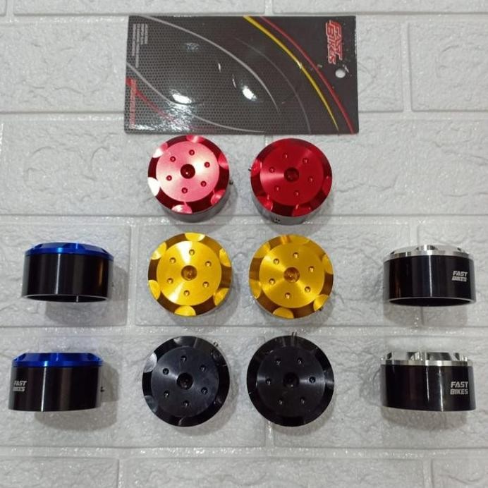 Cover Tutup As Shock Upside Down Fastbikes Full Cnc  Xabre R15 v3 Vixion New dll murah