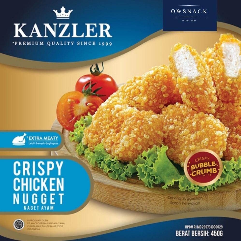 

Termurah Kanzler Crispy Chiken Nugget 450 Et-98