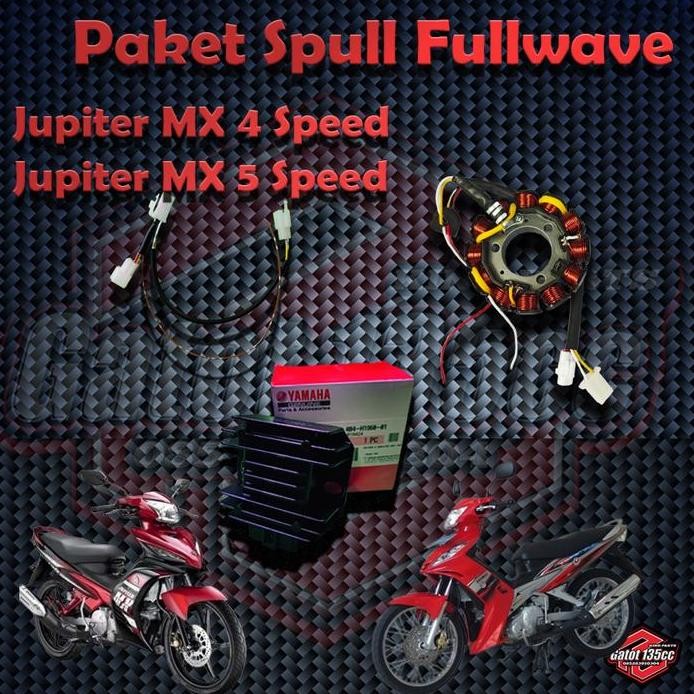Paket Spul fullwave Jupiter MX 4 Speed, Jupiter MX 5 Speed, set kiprok Nmax original dan kabel kit f