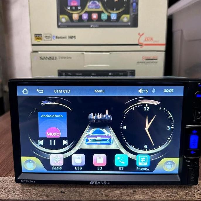 ready  Deckless Sansui SA 5202i Zeta/Doubledin Sansui MP5/Sansui 5202i 7"/Deckless Sansui Carplay Ca