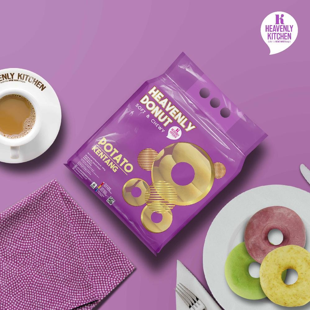 

Original Heavenly Kitchen Donat Kentang [1PackIsi10Pcs] Fx-4