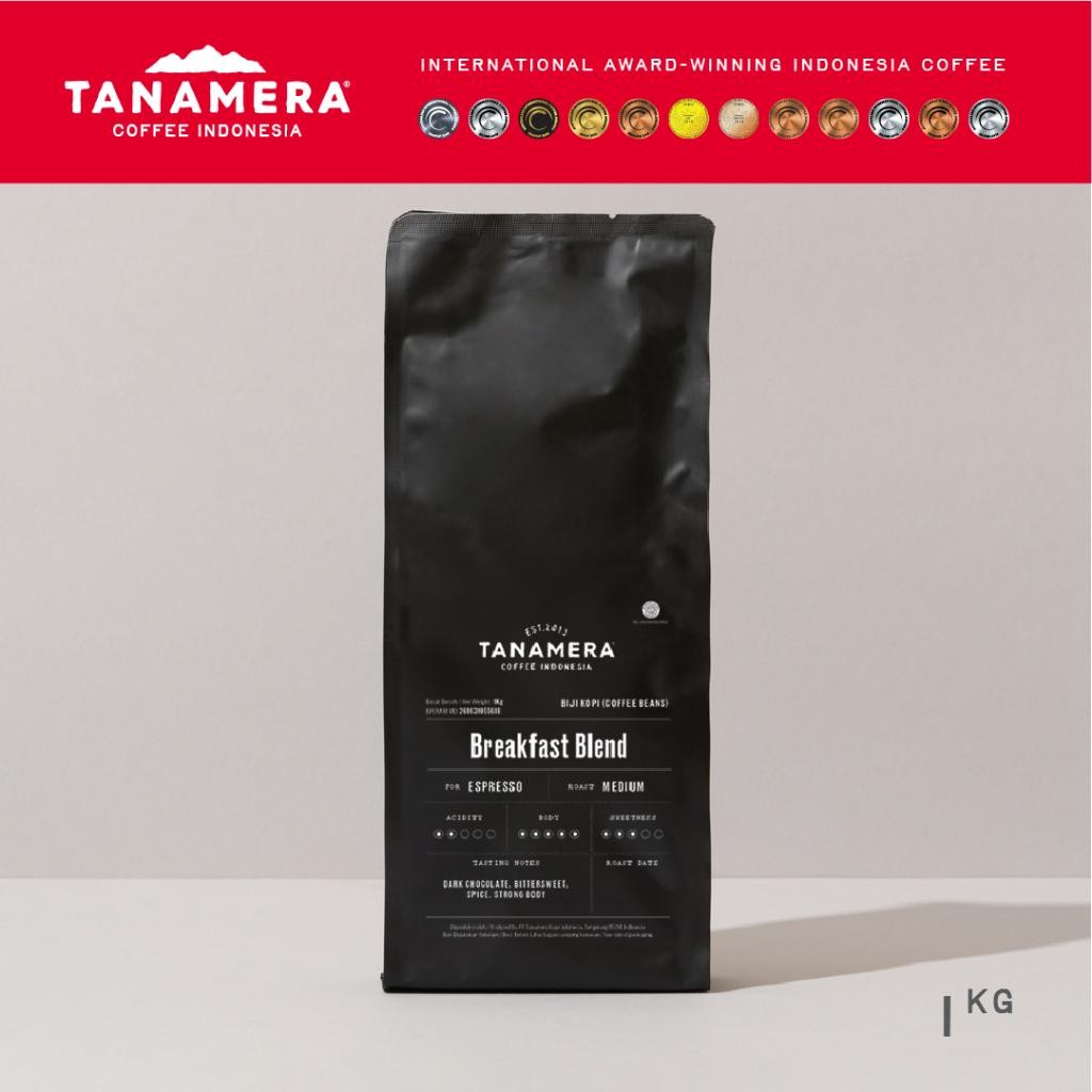 

Tanamera Coffee Breakfast Blend 1Kg Terlaris Best Quality 100% Original
