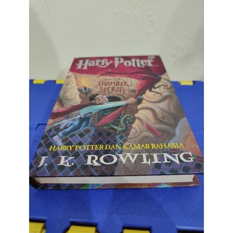 Buku Novel Original Ori Harry Potter 2 Hard Cover Hc Dan Kamar Rahasia And The Chamber Of Secrets Bu