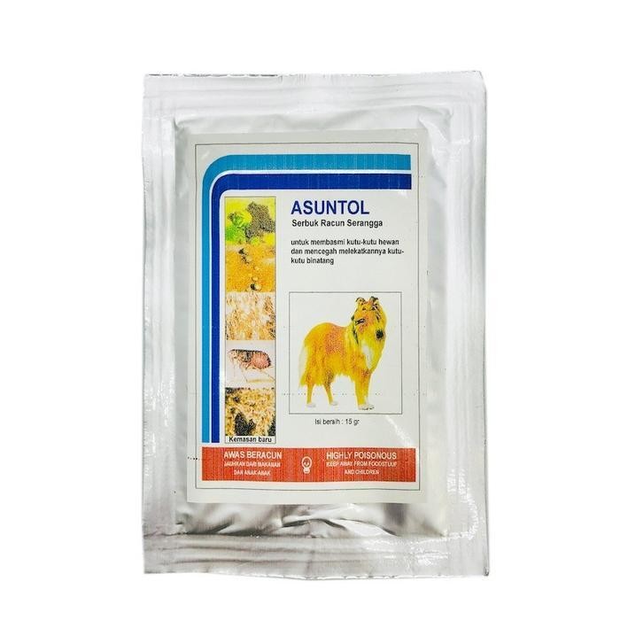 Asuntol Obat Kutu Hewan 15 Gr