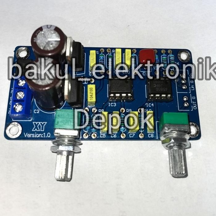 kit sub filter preamp lpf sub woofer