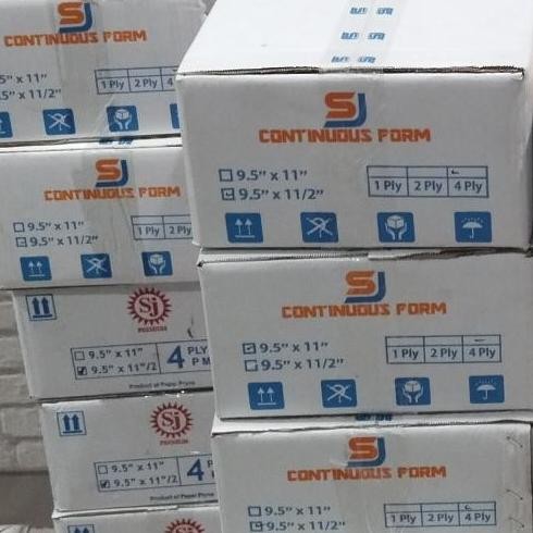 

TERBARU Kertas Continuous Form 2 ply 4 ply 9.5 x 11 SJ