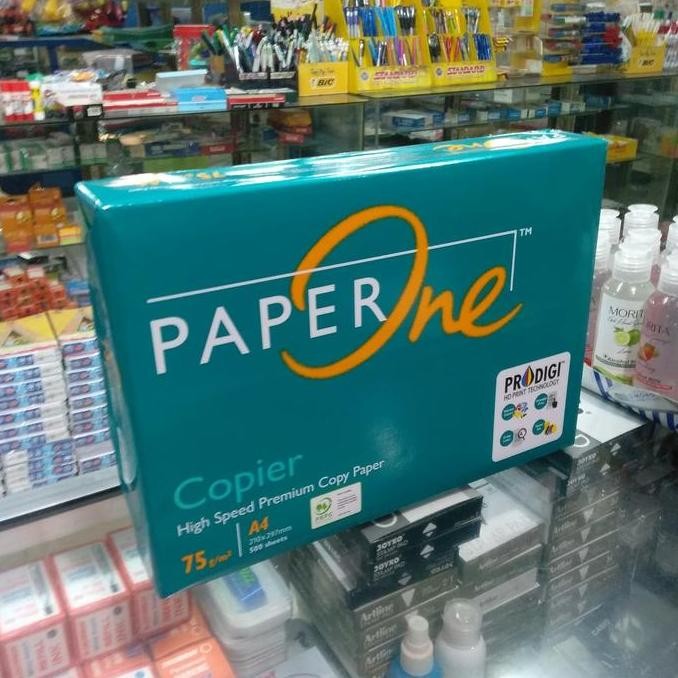 

TERBARU Kertas A4 75 gram paper one office paper print BISA GOSEND!