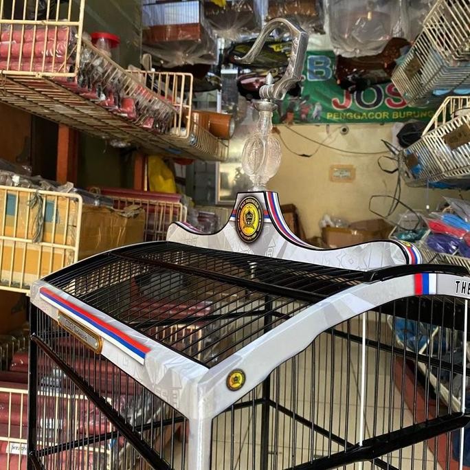 SANGKAR BNR DECAL RUJI FIBER LOGO BARU NOMER 1 DAN 2