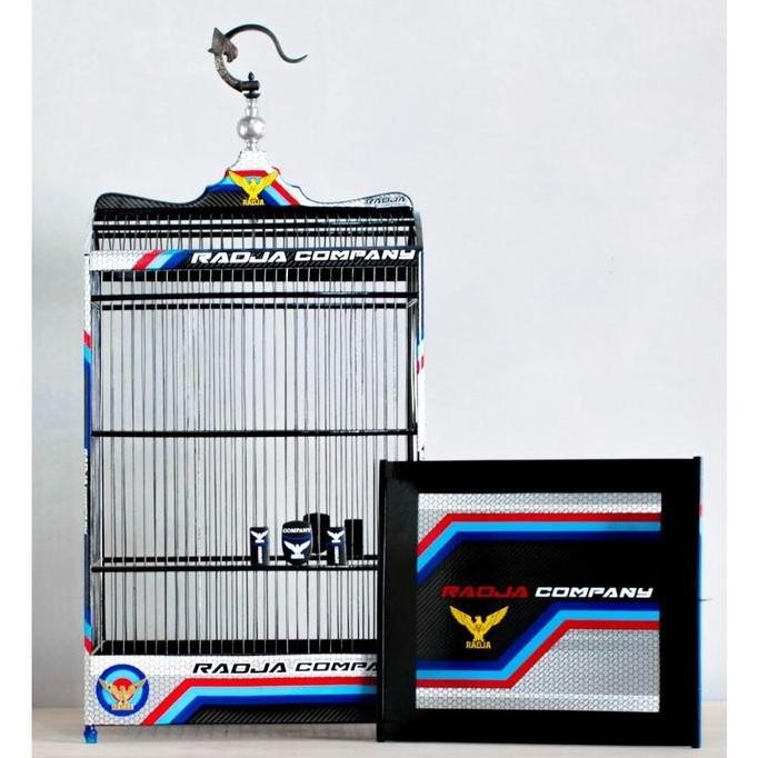 SANGKAR KANDANG KOTAK RADJA COMOANY DECAL NO 1 dan 2