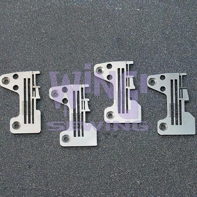 Piringan Juki Benang 4 Needle Plate Plat Jarum Mesin Jahit Obras Industri