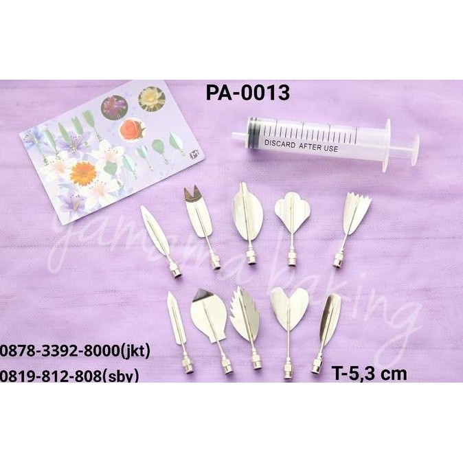 TERLARIS PA-0013 Puding art pudding art jelly art suntikan puding bunga