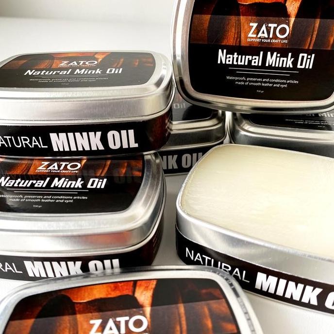 

New Product - Zato Natural Mink Oil | Leather Tool | Leather Tools Kiarastoreku