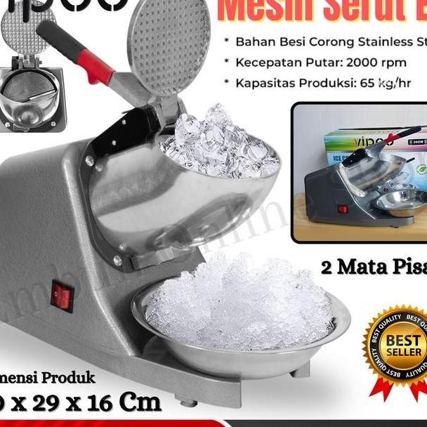 Ice Crusher Vipoo Mesin Serut Es Kepal Vipoo