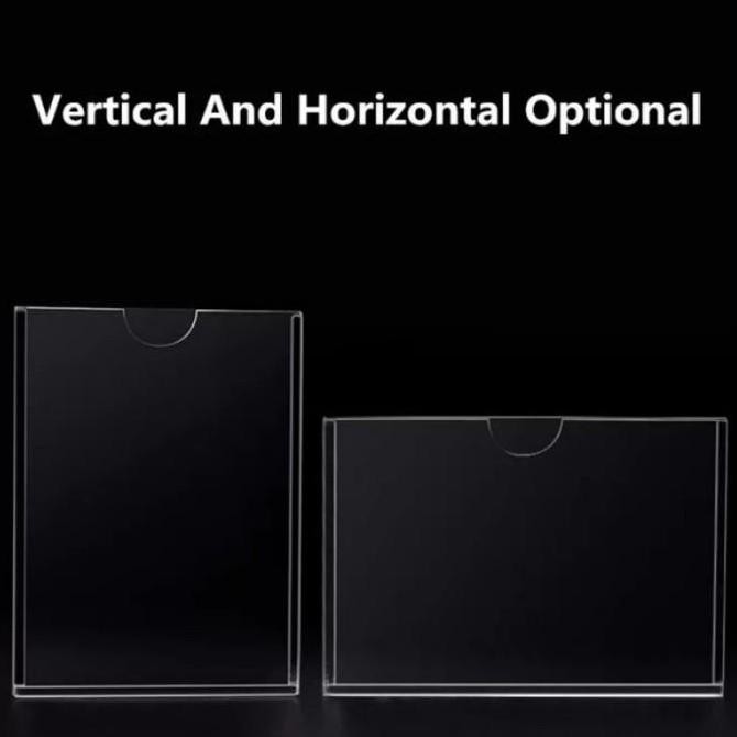 

New Product - Akrilik Tempat Brosur Tempel Sign Holder - A3 Kiarastoreku