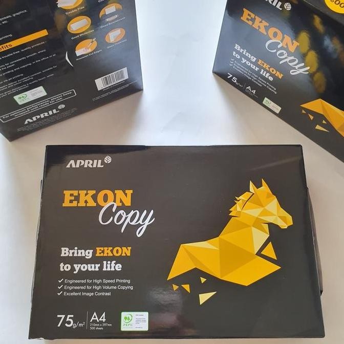 

Ekon Copy 75g A4 kertas hvs kertas print Ekon
