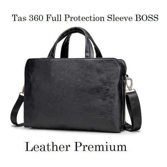 Samsung Galaxy Tab S7 Fe Tas Selempang Sleeve Leather Black Co