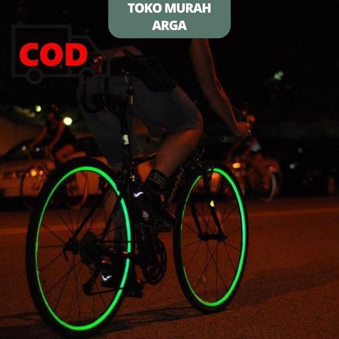 STIKER SKOTLET NYALA VELG SEPEDA MOTOR MOBIL STICKER PELG PELEK RODA BAN    PRODUK PILIHAN