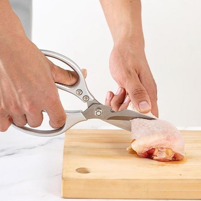 

Terlaris Meat Bone Scissors Gunting Dapur Potong Tulang Daging Stainless Steel