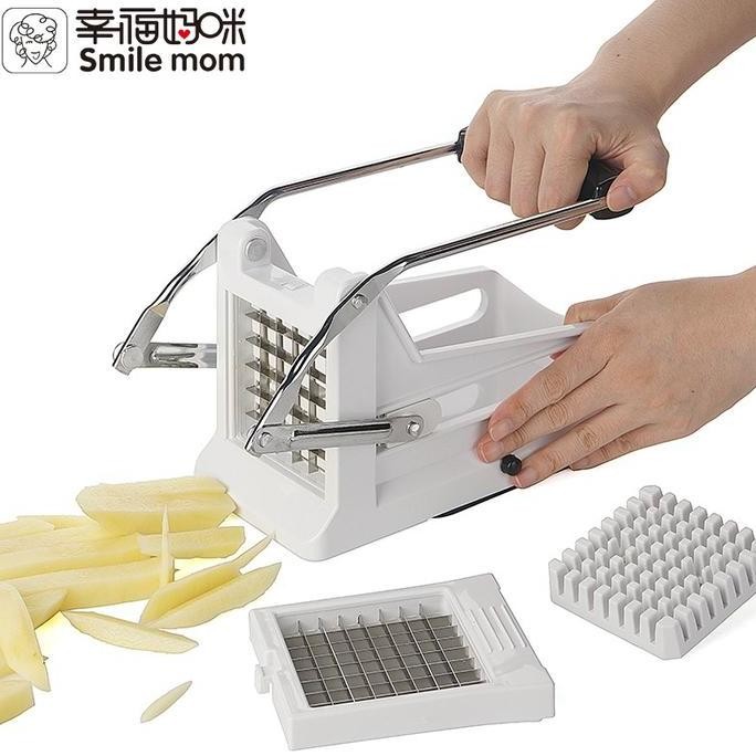 

Terlaris Potato Chipper Alat Pemotong Kentang Goreng 25 Dan 49 Grid Pisau Kenta