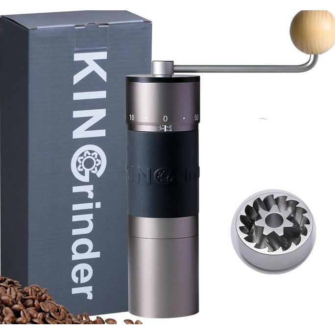 

Terlaris Kingrinder K6 Hand Grinder - Penggiling Biji Kopi Manual