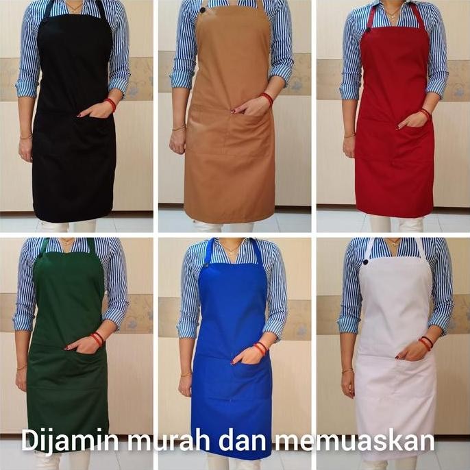 

Terlaris Celemek Masak Apron Katun Drill Harga Murah Kualitas Prima