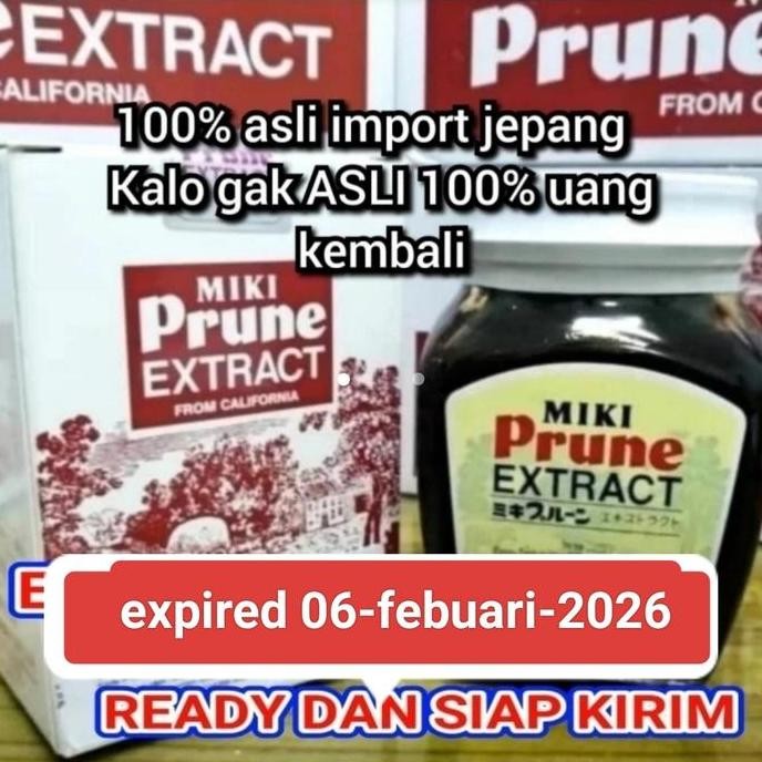 Miki prune extract asli