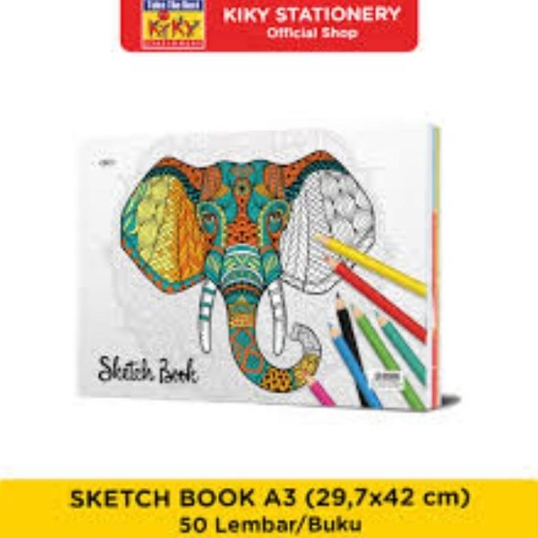 

HJK Sketch Book A3 Kiky