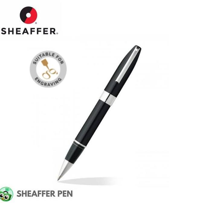 

Sheaffer Legacy Black Lacquer Palladium Trim Rollerball Pen Co